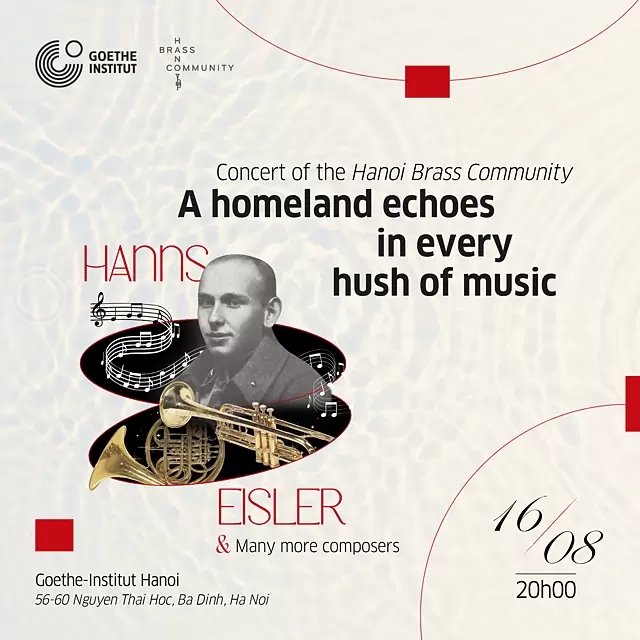 Raining notes and hopes at Goethe’s Eisler concert